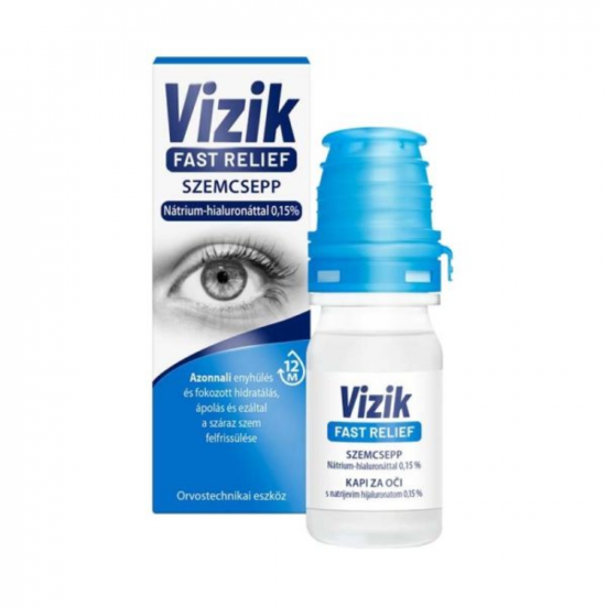 VIZIK FAST RELIEF SZEMCSEPP - 10ML VIZIK FAST RELIEF SZEMCSEPP - 10ML